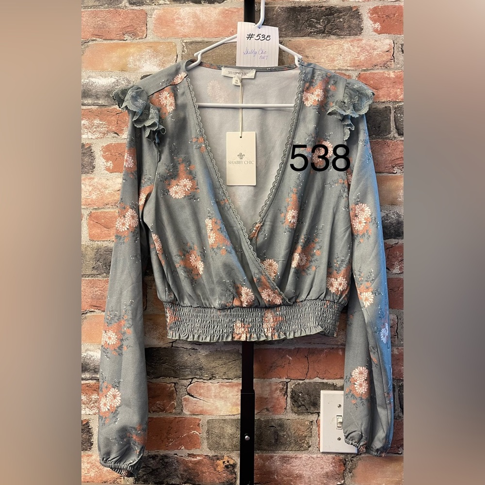 SHABBY CHIC Blouse Size Medium NWT Women’s - Picture 1 of 1